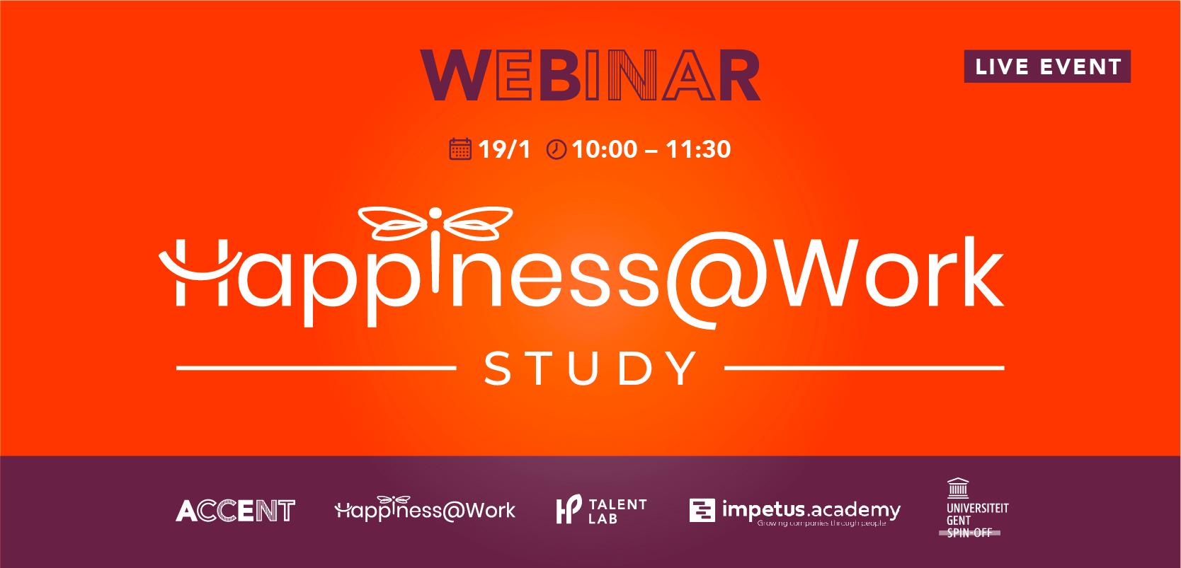 Happiness@Work Study Webinar