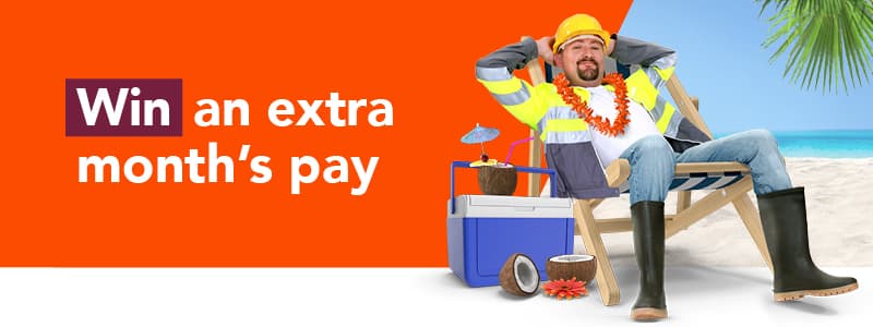 Street worker with fixed contract Street worker with fixed contract